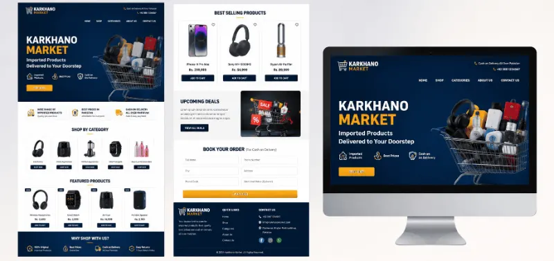 Karkhano Market storefront design
